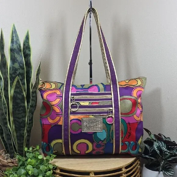 Coach Poppy Glam Bag - Picture 1 of 16